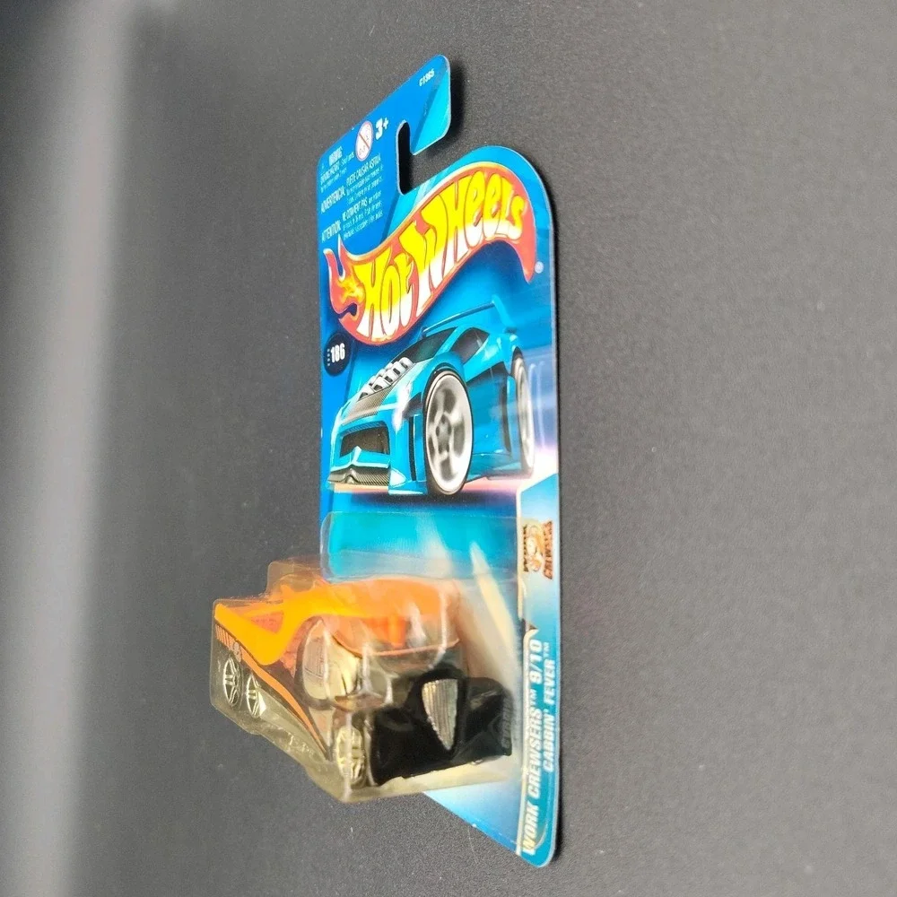Hot Wheels #186 Cabbin' Fever 2003 Work Crewsers‎ 9/10 PR5 Truck & Card